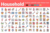 Household Icons Pack Screenshot 1