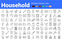 Household Icons Pack Screenshot 3