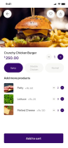 Food Frenzy - Figma Mobile Application UI Kit Screenshot 2