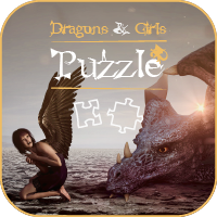 Dragons &amp; Girls Puzzle - HTML5 Construct Game