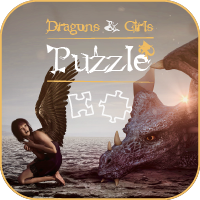 Dragons &amp; Girls Puzzle - HTML5 Construct Game