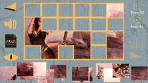 Dragons & Girls Puzzle - HTML5 Construct Game Screenshot 1