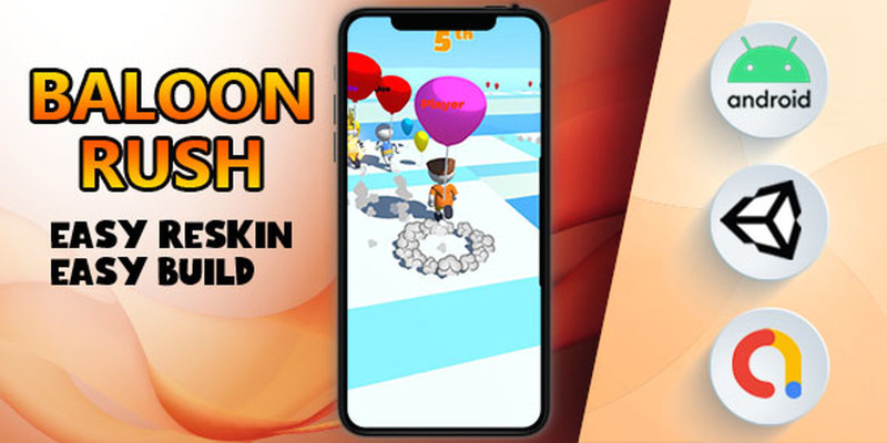 Balloon Rush - Unity - Admob