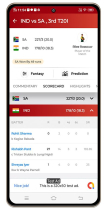 Live Cricket Score Prediction Live score - Android Screenshot 9
