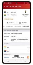 Live Cricket Score Prediction Live score - Android Screenshot 11