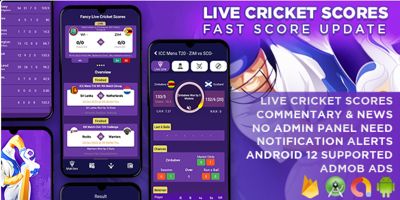 Fancy Live Cricket Score - Android App