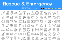 Rescue Emergency Icons Pack Screenshot 3