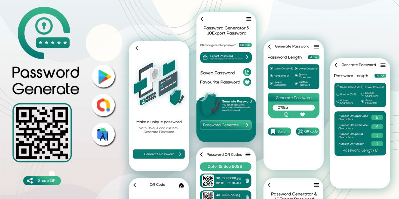 Password Generator Pro - Android App