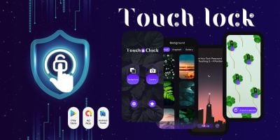 Touch Lock Screen - Android App Source Code