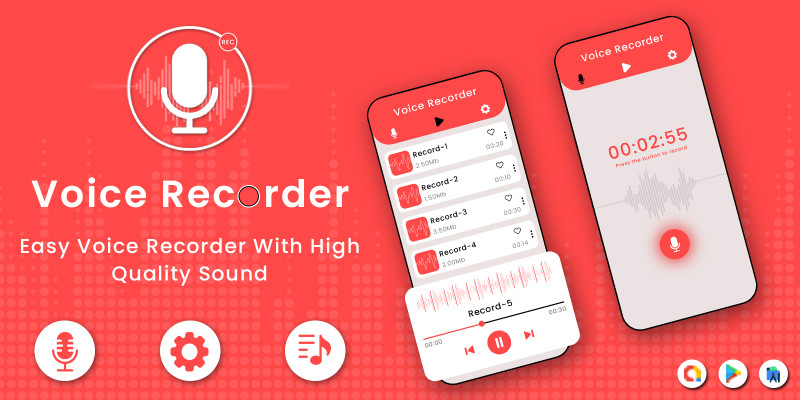 Echo Voice Recorder - Android App Source Code