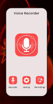 Echo Voice Recorder - Android App Source Code Screenshot 2