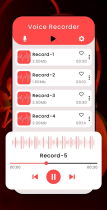Echo Voice Recorder - Android App Source Code Screenshot 5