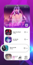 Music Player - Android App Source Code Screenshot 2