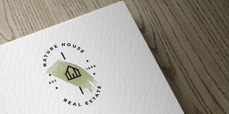 Nature House Pro Logo Template