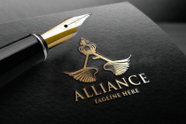 Alliance Letter A Pro Logo Template Screenshot 1