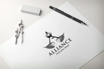 Alliance Letter A Pro Logo Template Screenshot 2