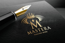 Mastera Letter M Pro Logo Template Screenshot 1