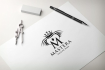 Mastera Letter M Pro Logo Template Screenshot 2