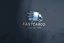 Fast Cargo Logo Template Screenshot 1