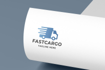 Fast Cargo Logo Template Screenshot 3