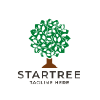 Star Tree Logo Template