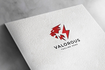 Valorous Lion Pro Logo Template Screenshot 2