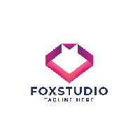 Fox Studio Pro Logo Template