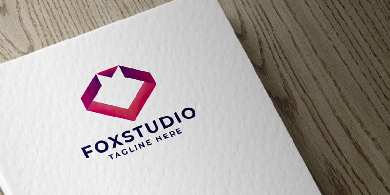 Fox Studio Pro Logo Template