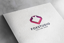 Fox Studio Pro Logo Template Screenshot 2