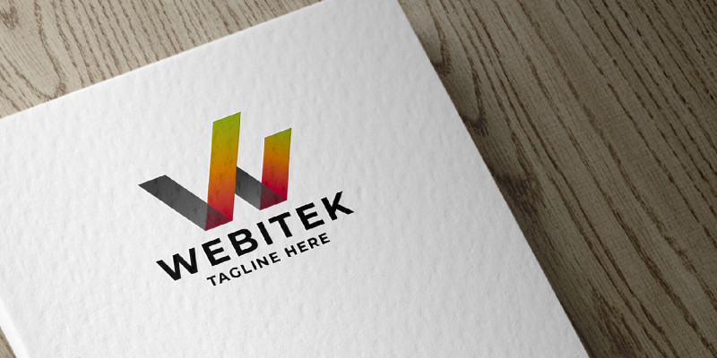 Webitek Letter W Pro Logo Template