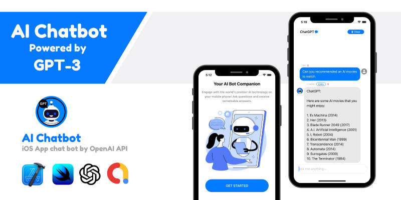 ChatGPT AI Chatbot - iOS App Source Code