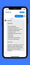 ChatGPT AI Chatbot - iOS App Source Code Screenshot 4