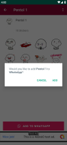 Sticker For WhatsApp Animated Android App Screenshot 1