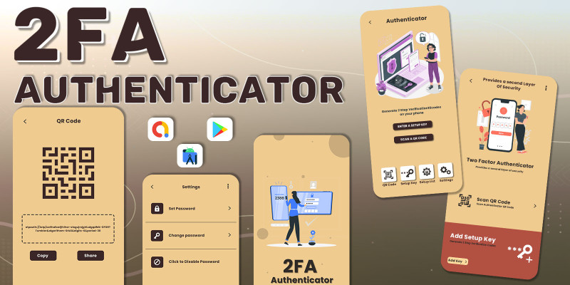 2FA Authenticator - Android App Source Code