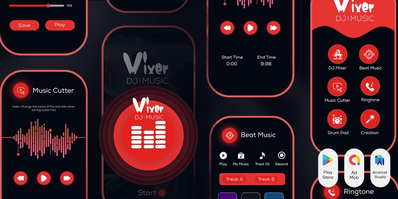 DJ Music Mixer App - Android App Source Code