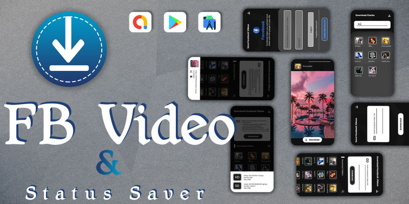 FB Video and Status Saver - Android App Source Cod