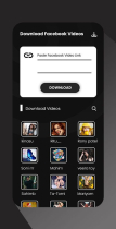 FB Video and Status Saver - Android App Source Cod Screenshot 5