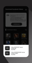 FB Video and Status Saver - Android App Source Cod Screenshot 8