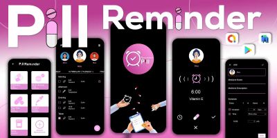 Pill Reminder and Medication Tracker - Android App