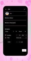 Pill Reminder and Medication Tracker - Android App Screenshot 2