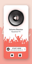 Volume Booster - Android App Source Code Screenshot 2