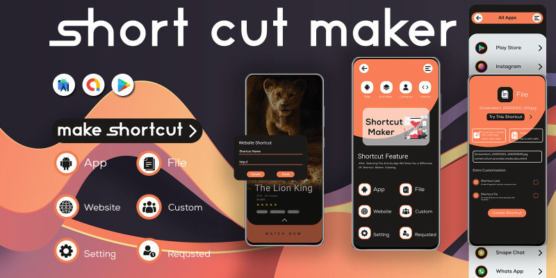 Short Cut Make - Android Source Code