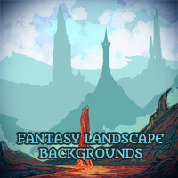 Fantasy Landscape Backgrounds 