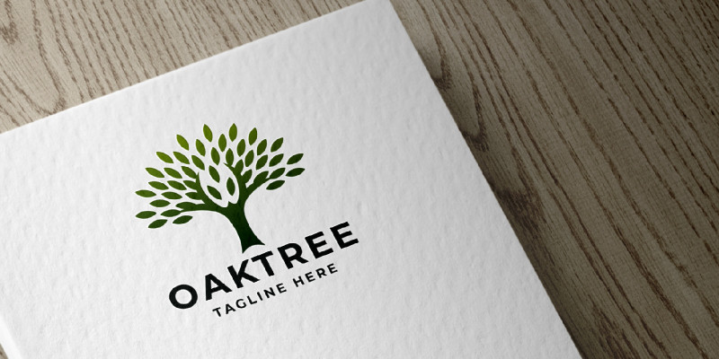 Oak Tree Pro Logo Template