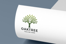 Oak Tree Pro Logo Template Screenshot 3