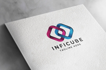 Infinity Cube Pro Logo Template Screenshot 1