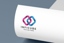 Infinity Cube Pro Logo Template Screenshot 2