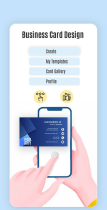 Business Card Maker - Android App Source Code Screenshot 2