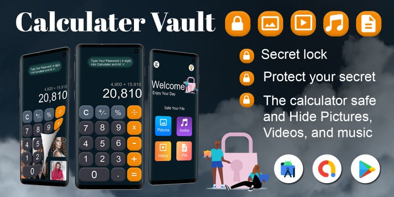 Calculator - Photo Vault - Android Source Code