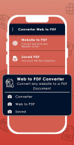 Web to PDF Converter - Android Source Code Screenshot 2